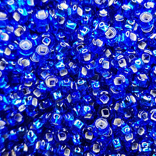 Preciosa Seed Beads - 8/0 Dk. Blue S/L