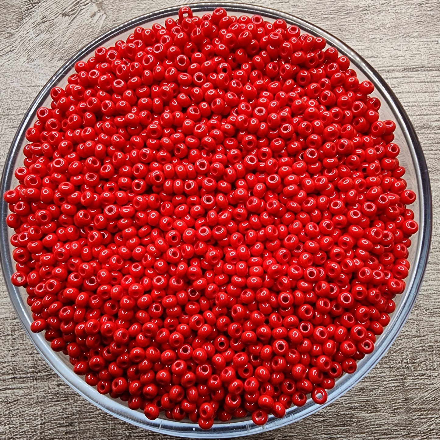 Preciosa Seed Beads - 8/0 Red