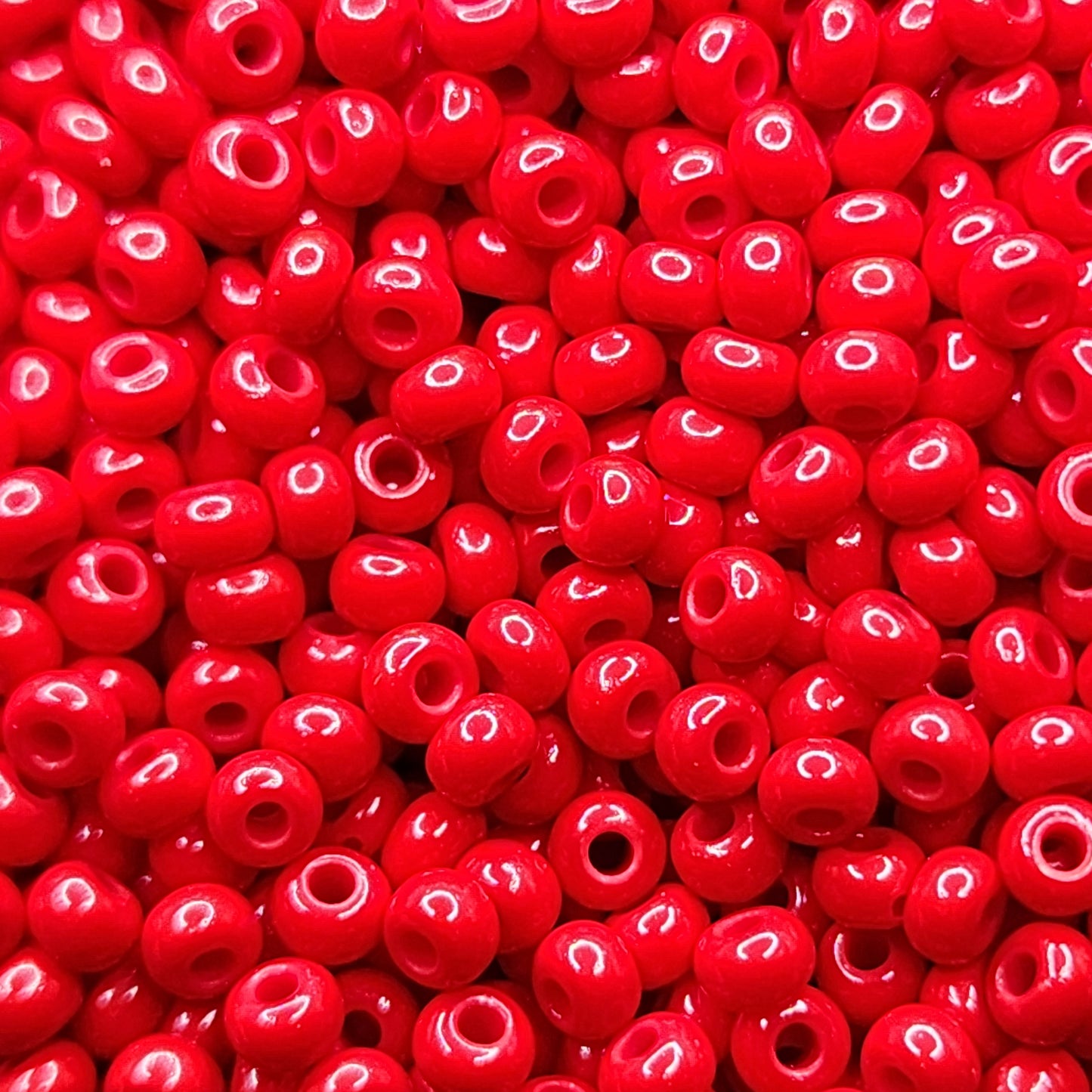 Preciosa Seed Beads - 8/0 Red