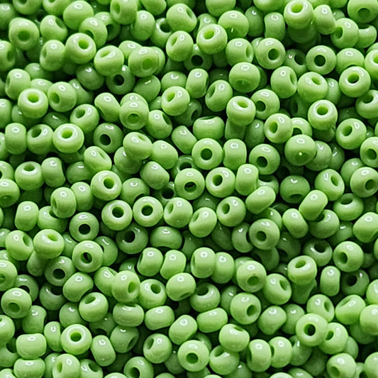 Preciosa Seed Beads - 8/0 Lime Opaque