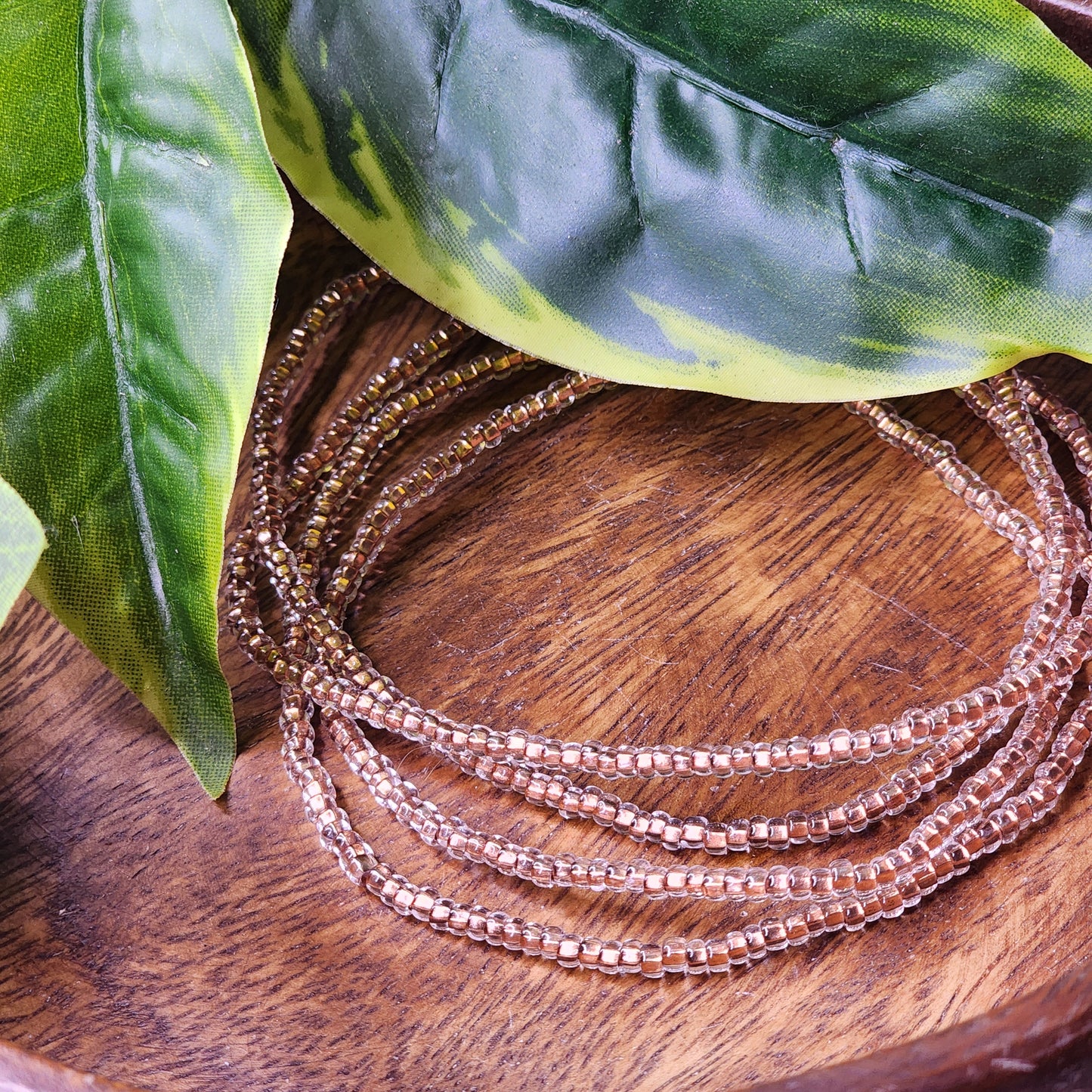 Copper Lined Elastic Anklets