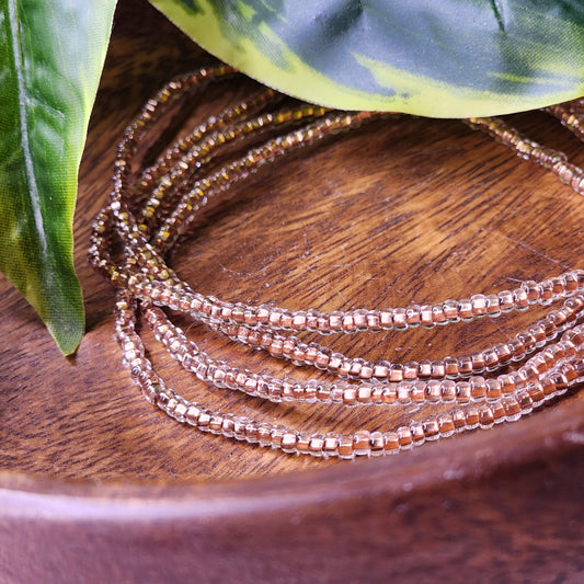 Copper Lined Elastic Anklets