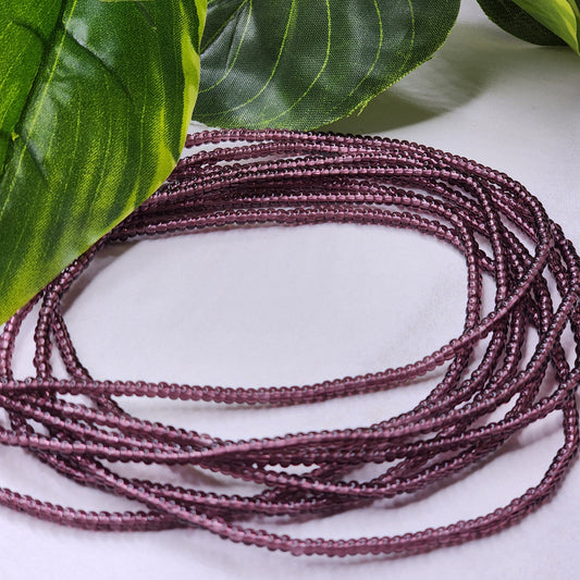 Amethyst - Solid Waist Bead