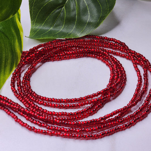 Ruby - Solid Waist Bead