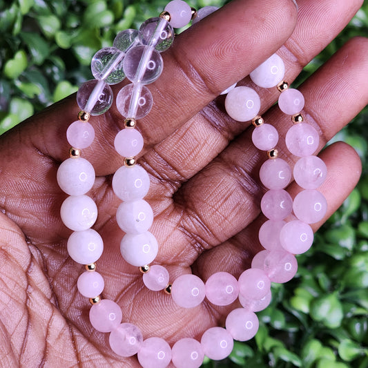 Rose Quartz Bracelets