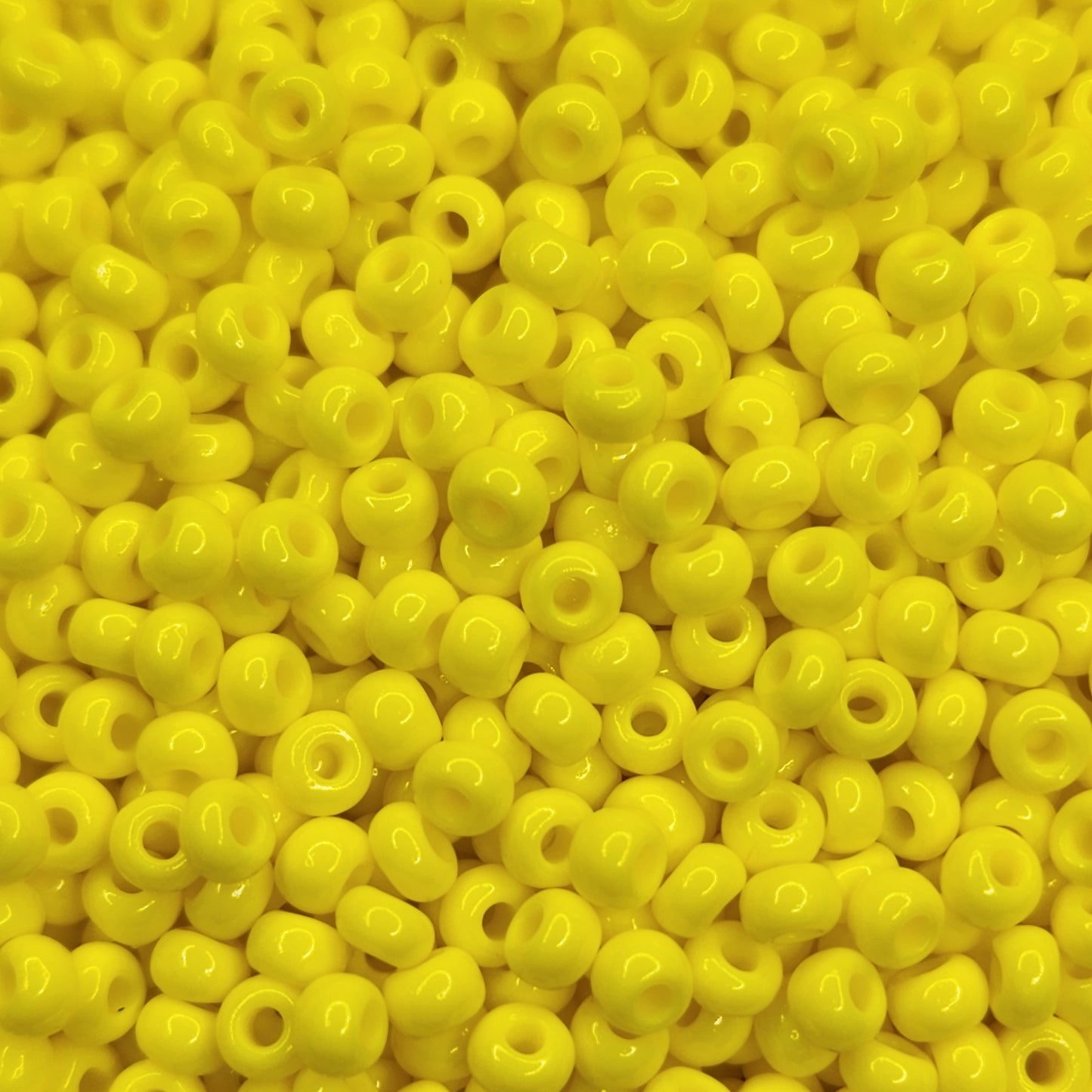 Preciosa Seed Beads - 8/0 Yellow Opaque