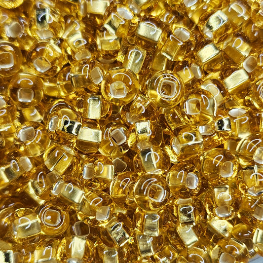 Preciosa Seed Beads - 8/0 Gold s/l