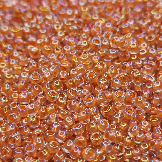 Preciosa Seed Beads - 8/0 Peach AB