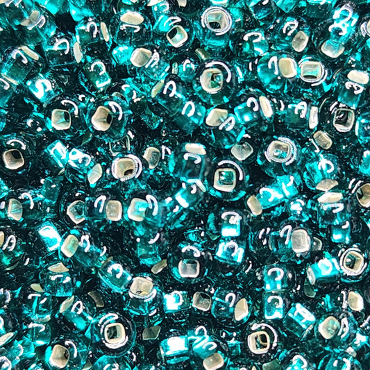 Preciosa Seed Beads - 8/0 Emerald s/l